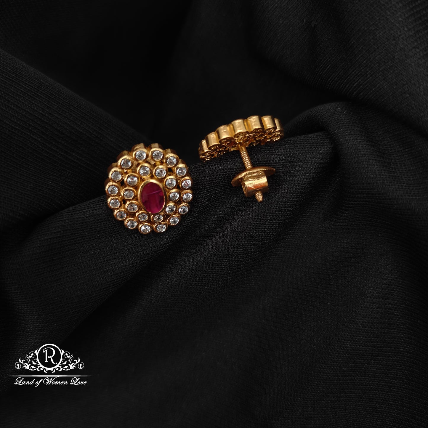 92.5 silver simple and Cute earrings-RCL78