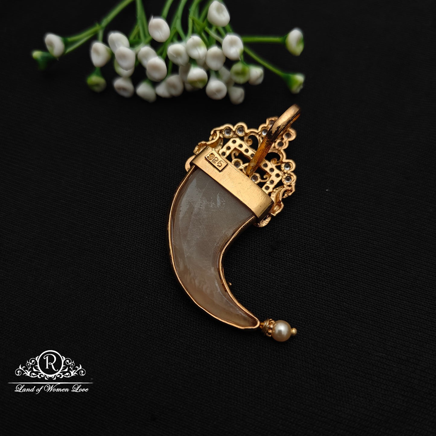 92.5 Silver Puligoru Pendant-RCCP481
