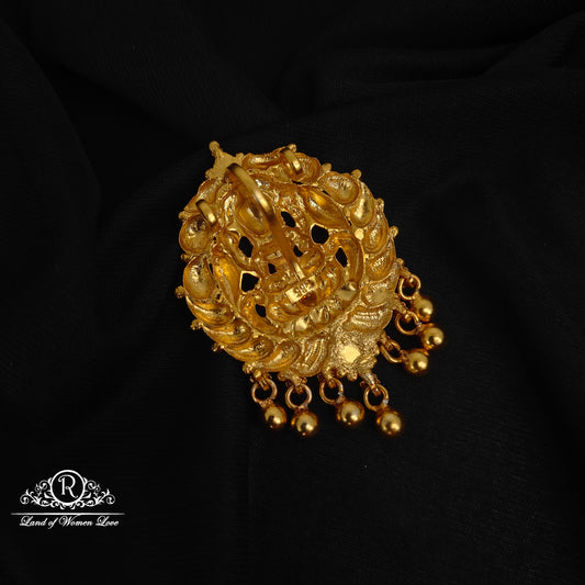 92.5 SILVER LAKSHMI DEVI PENDANT-RCP190-1