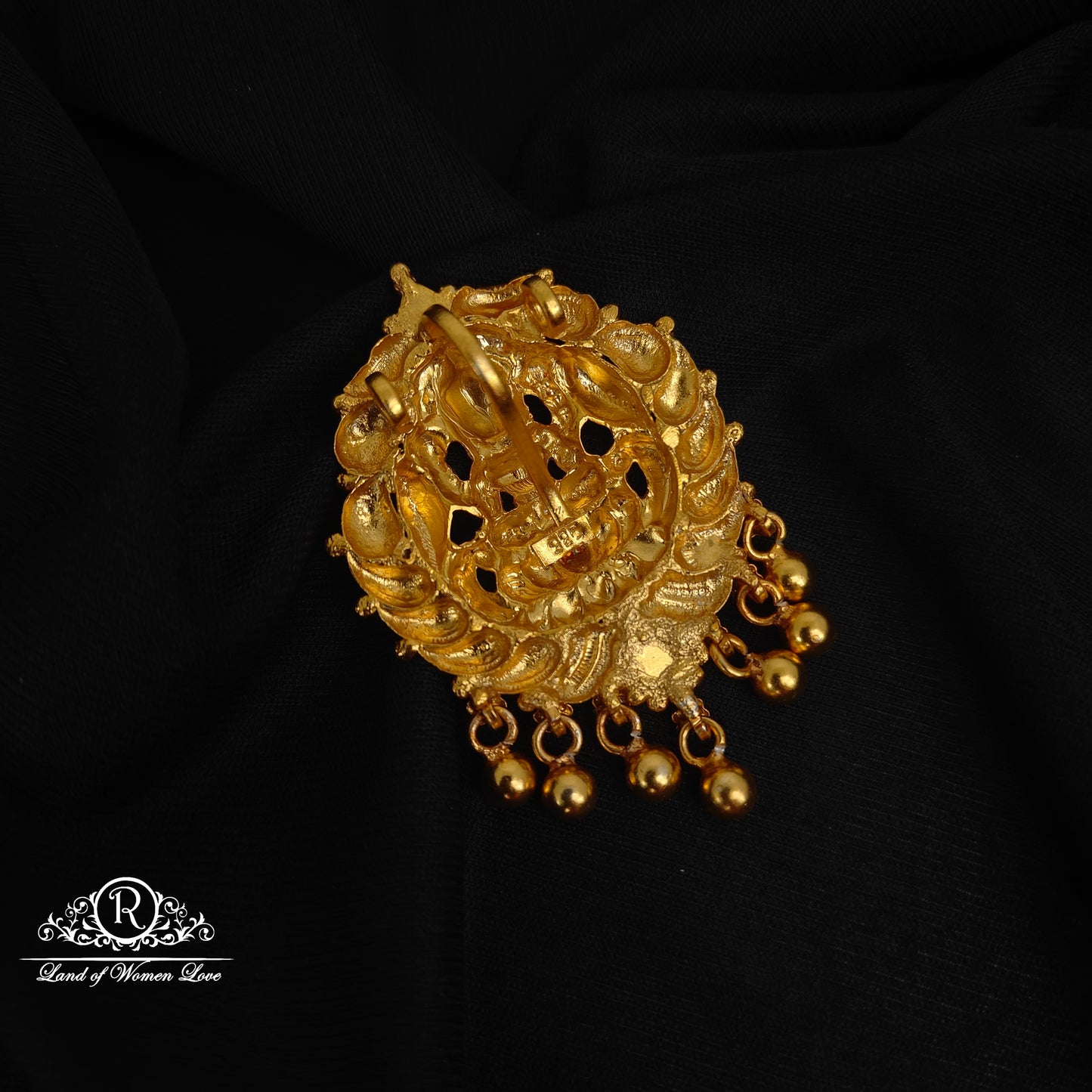 92.5 SILVER LAKSHMI DEVI PENDANT-RCP190-1