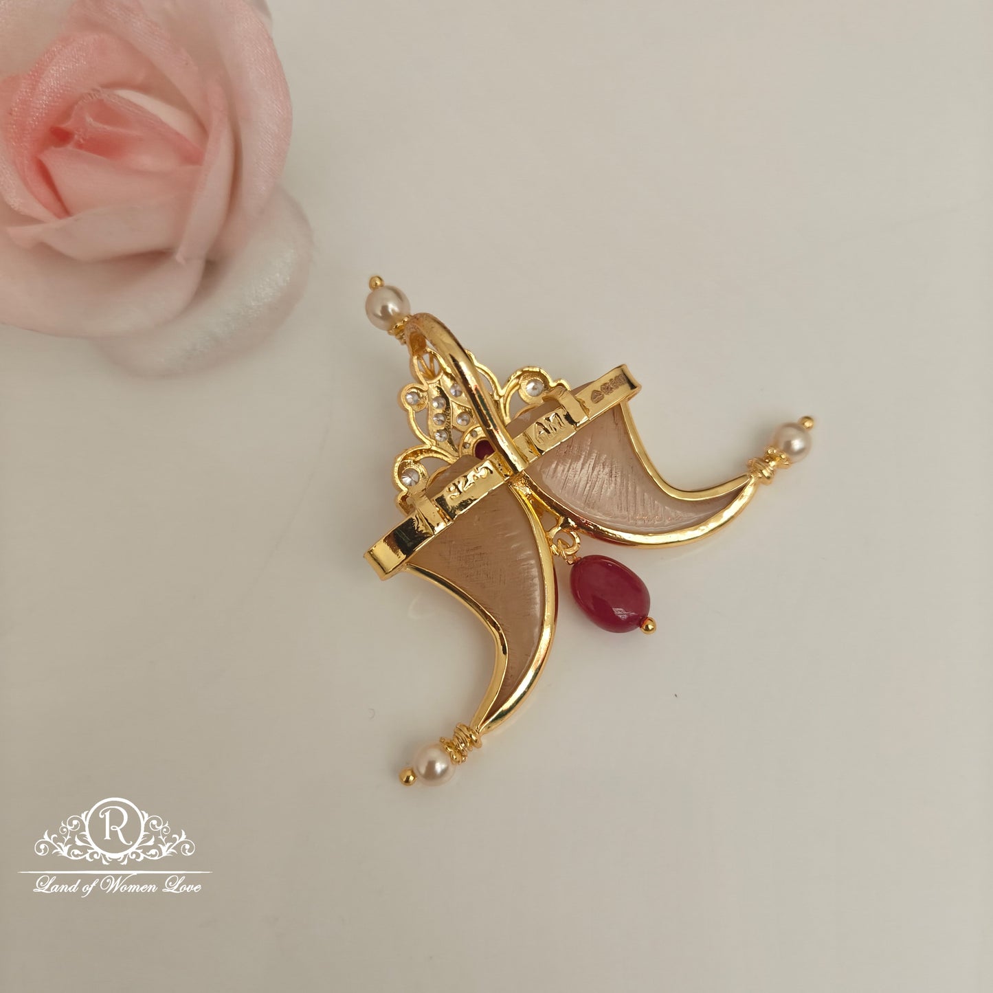 92.5 Silver Puligoru Pendant-RCHD0122