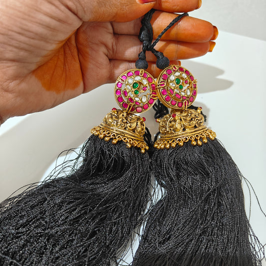 92.5 Silver kundhan jadakuchullu-RCR183