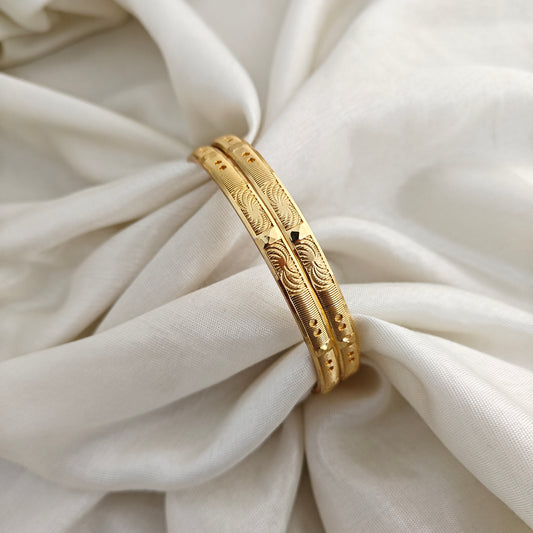 92.5 silver plain design bangles -RCBH091
