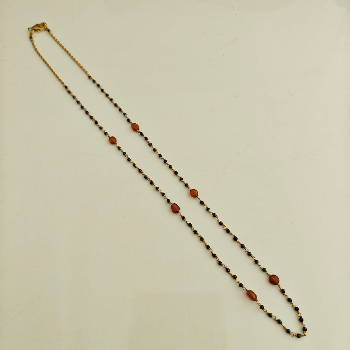 92.5 silver Black Beads-RCH1393