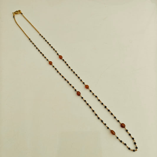 92.5 silver Black Beads-RCH1393