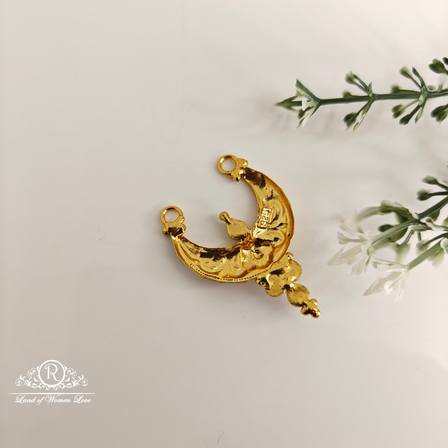 Beautiful design Silver Mala locket-RCJR724