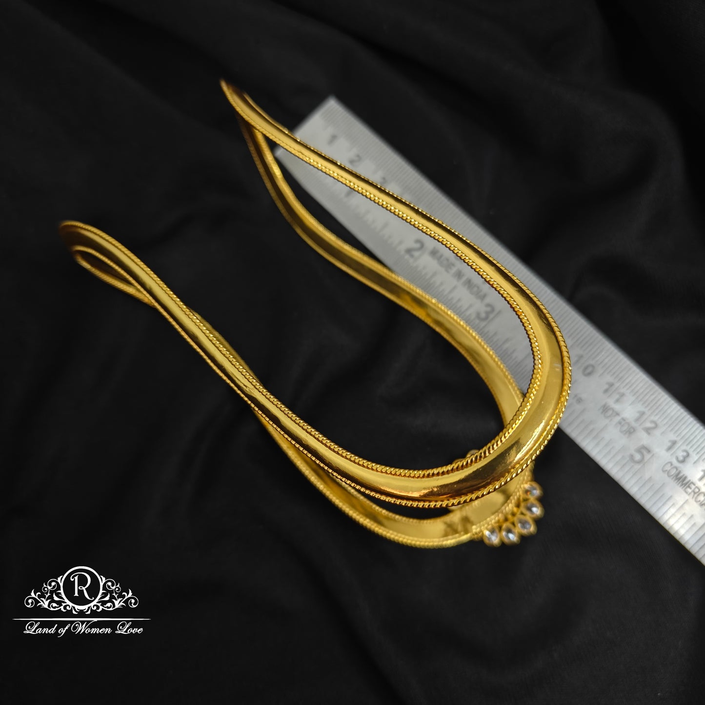 92.5 Silver Flower design Green and white CZ's Vanki-RCJR759