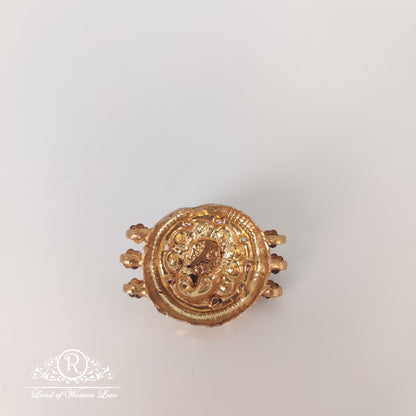 Nakshi design Silver Side lockets-RCM925