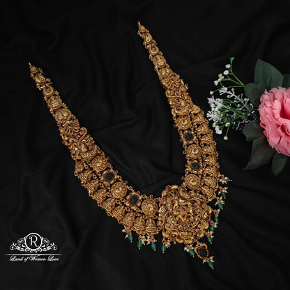 haram beautiful silver nakshi haram-rcm907 92.5 silver ramala jewelry / ramala collections