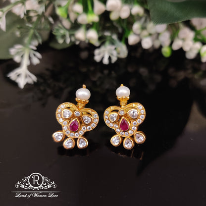 stud silver studs-rc85-70cp074 92.5 silver ramala jewelry / ramala collections