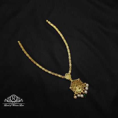 92.5 Silver Beautiful Necklace-RCM1054