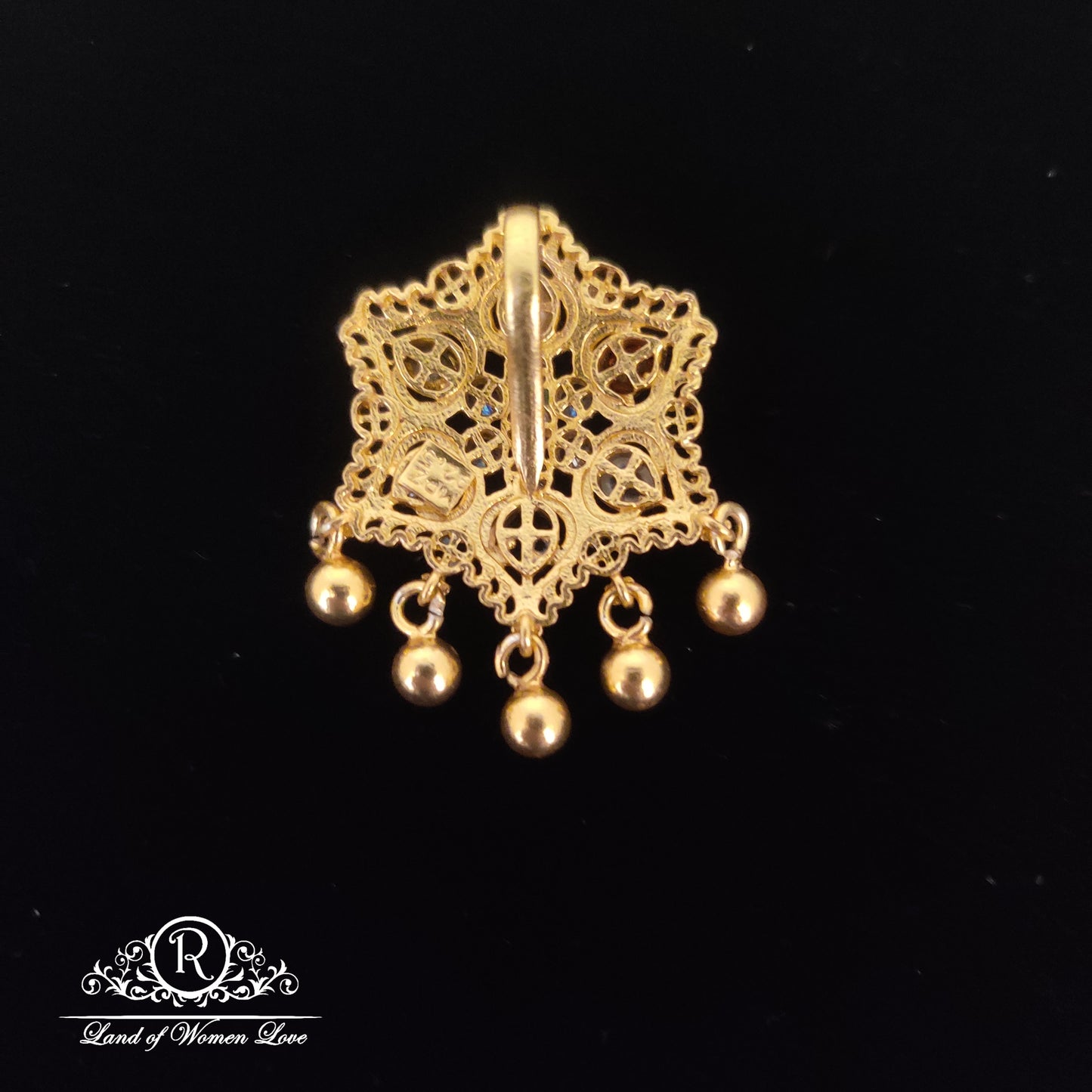 Simple and cute Silver pendant-RC85-CP017