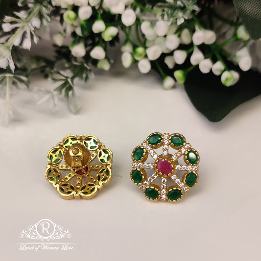 Beautiful silver Studs-RC85-70CP064