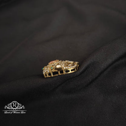 92.5 Silver Simple and cute Victorian pendant -RCP127