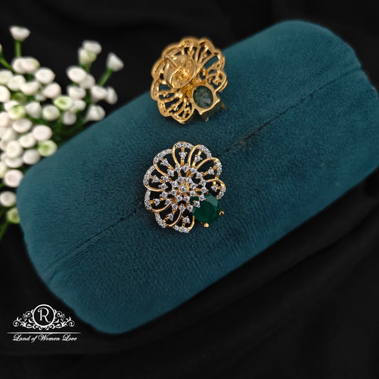 92.5 silver simple and Cute earrings - RCDS0517