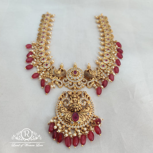 Beautiful Original CZ- Silver Necklace-RCM901