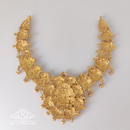 Ram parivar design Silver Necklace-RCM912