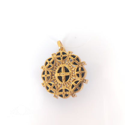 Beautiful Silver Locket 1.5"-RCA016