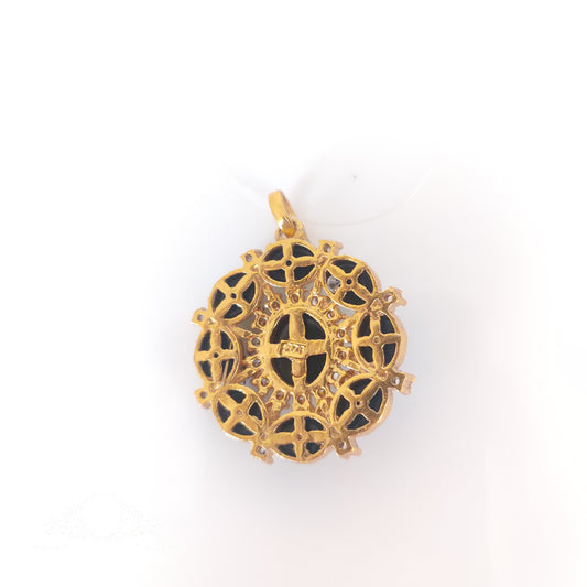 Beautiful Silver Locket 1.5"-RCA016