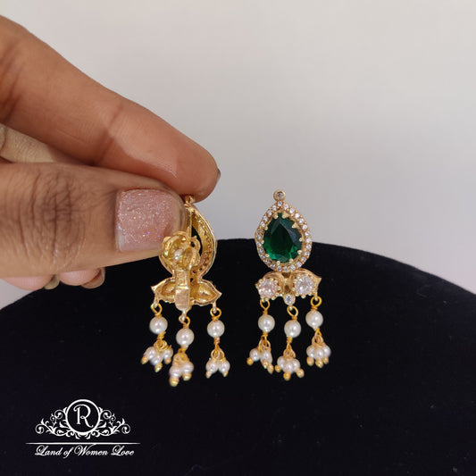 Beautiful Silver Earrings-RC145-95NP01