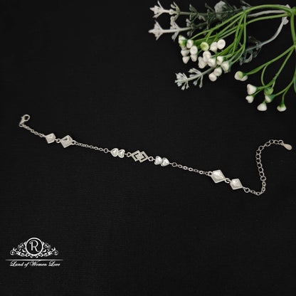 Simple Silver Bracelet-RCG261