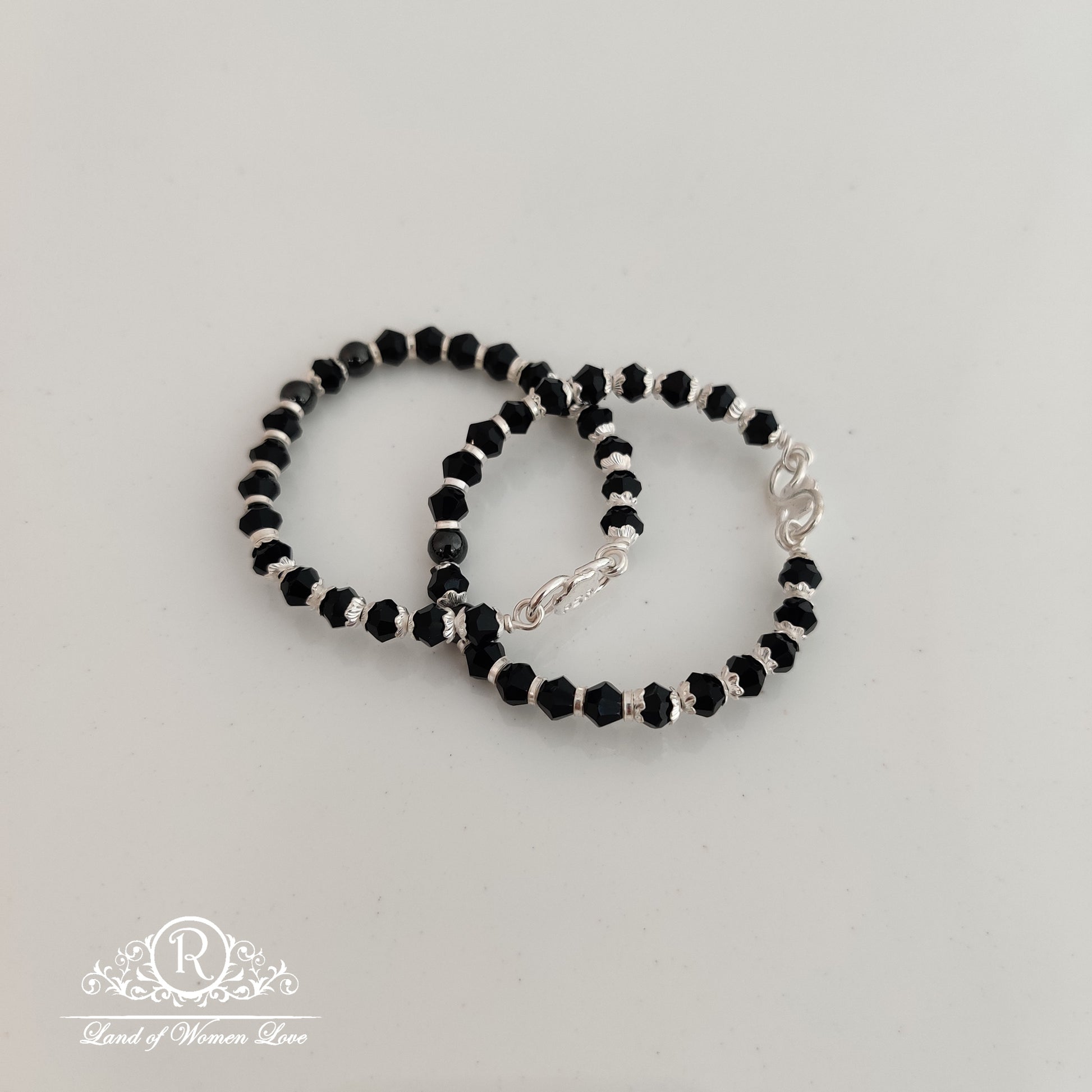 simple and cute kids anklets collection ã¢å“â¨ rch455 92.5 silver ramala jewelry / ramala collections