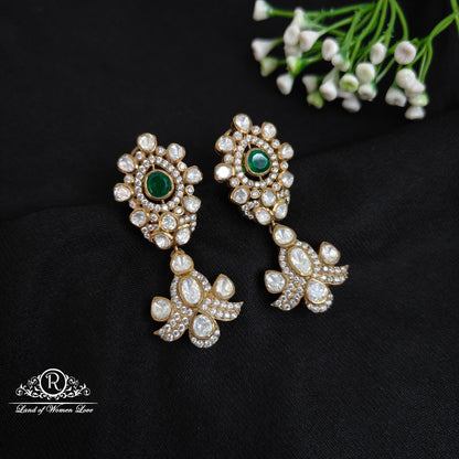 earrings 92.5 silver victorian earrings-rcm1116 92.5 silver ramala jewelry / ramala collections