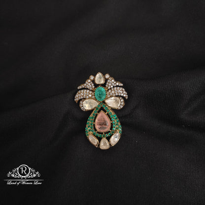 pendant 92.5 silver simple and cute victorian pendant -rcp129 92.5 silver ramala jewelry / ramala collections