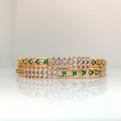 Beautiful Silver Bangles-RCM788