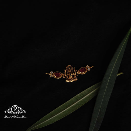 lakshmi devi design silver mala locket-rcm1013 92.5 silver ramala jewelry / ramala collections