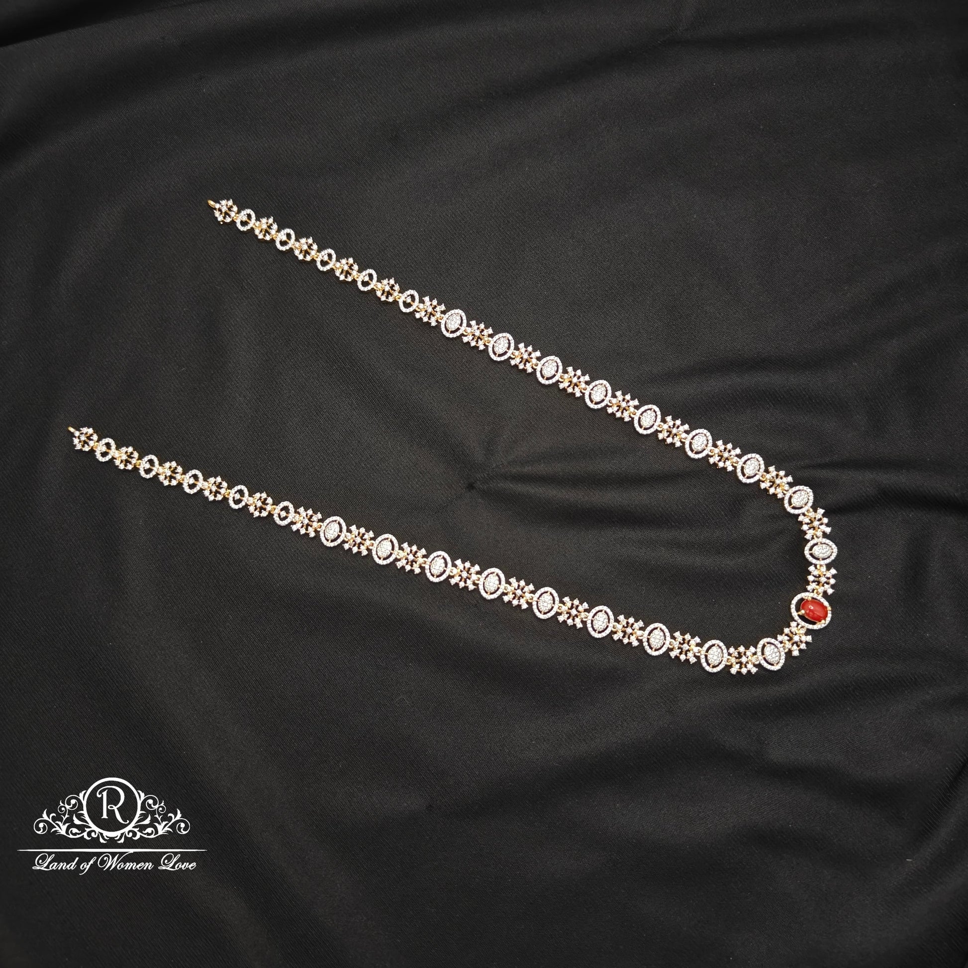 haram diamond finishing silver haram 92.5 silver ramala jewelry / ramala collections