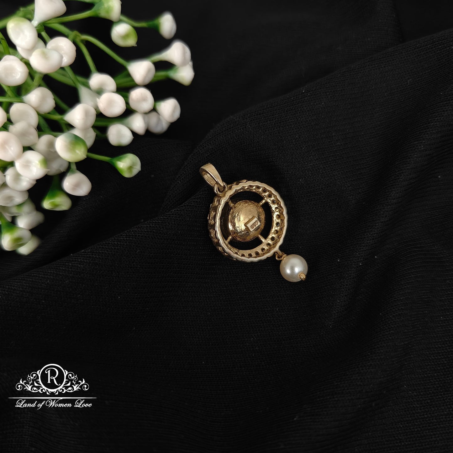 92.5 silver simple and Cute locket  - RCDS0514