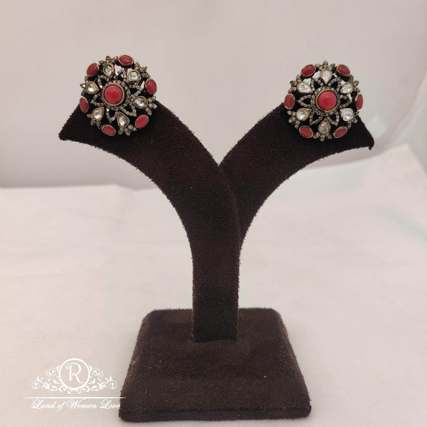 earrings beautiful earrings collection -rcc224 92.5 silver ramala jewelry / ramala collections