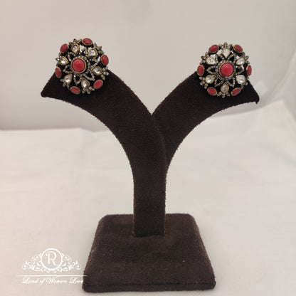 earrings beautiful earrings collection -rcc224 92.5 silver ramala jewelry / ramala collections