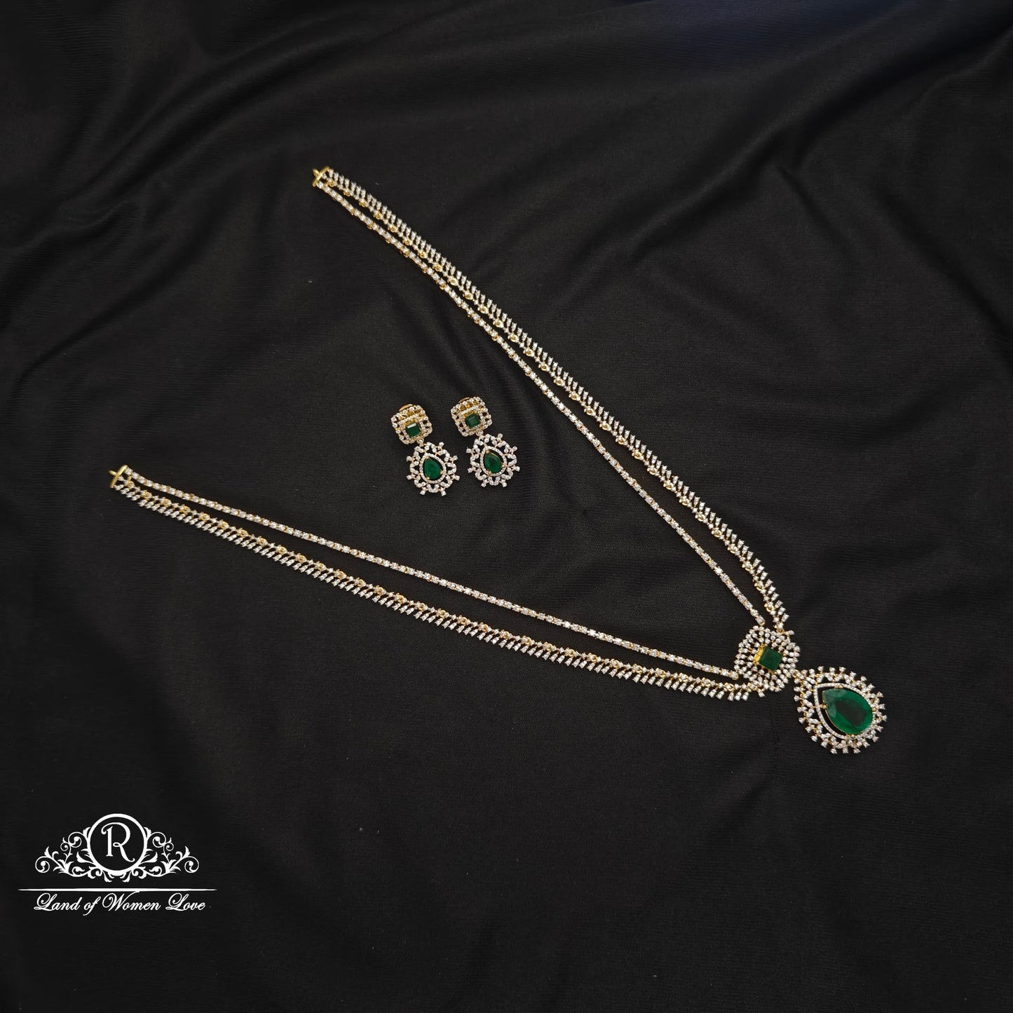 Diamond Finishing Silver Haram-RCDS039