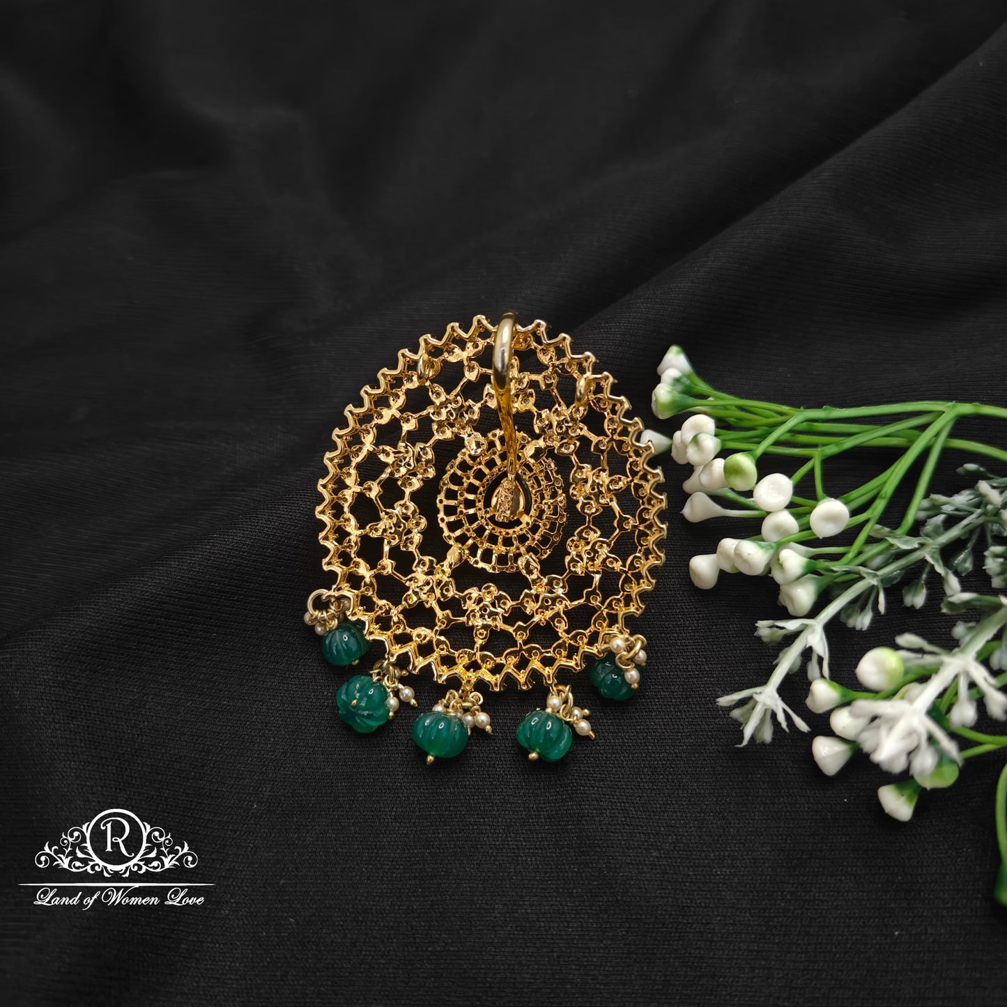 Diamond Finishing Silver Pendant-RCDS048