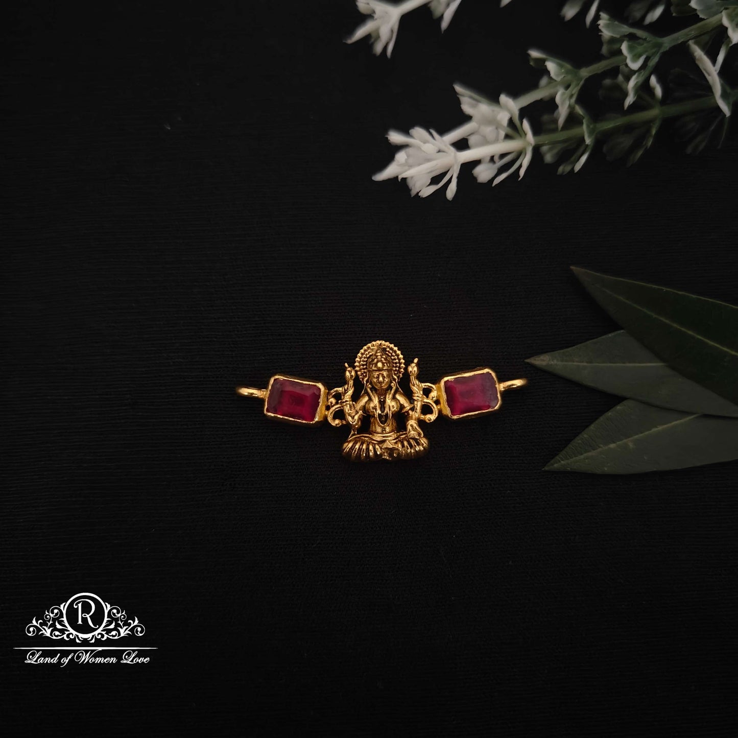 silver lakshmi devi design-rcm1005 92.5 silver ramala jewelry / ramala collections