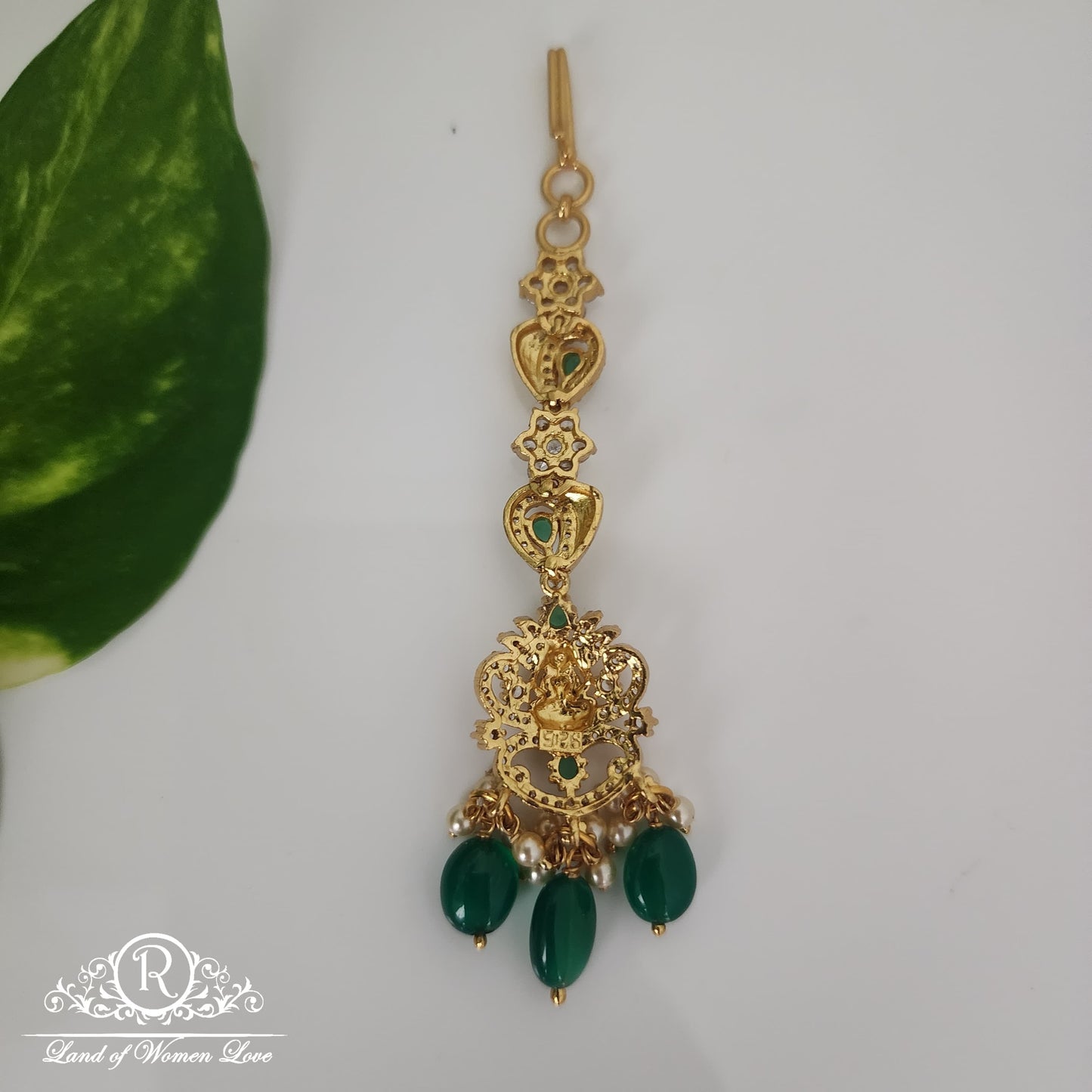 Goddess Lakshmi Devi design Silver Tikka-RCM218