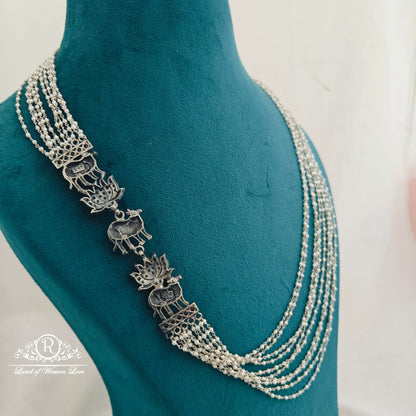 Pearl Silver Mala-RCP085