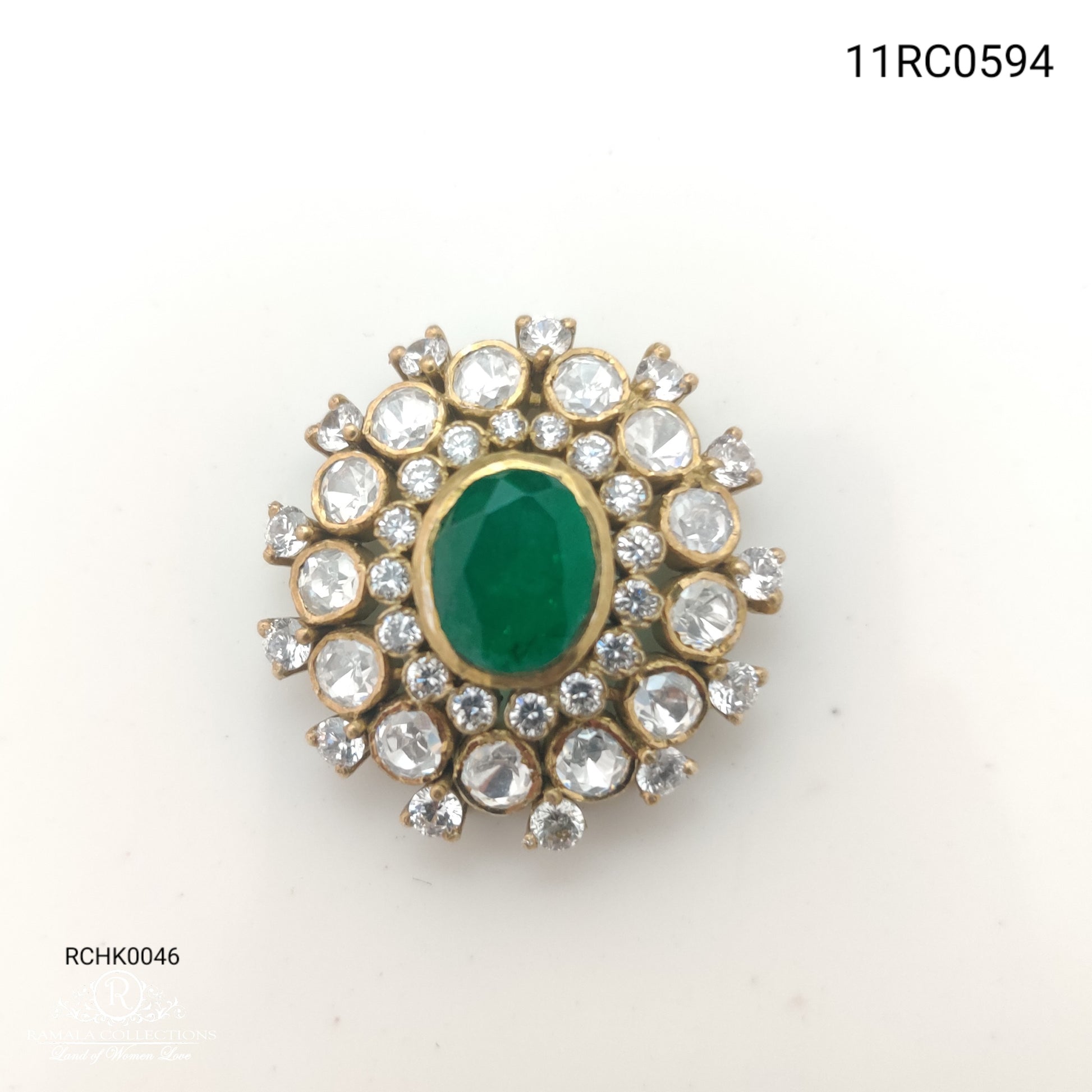 silver victorian ãƒâ¢ã…â€œã‚â¨ side lockets-rchk0046 moissanite 92.5 silver ramala jewelry / ramala collections