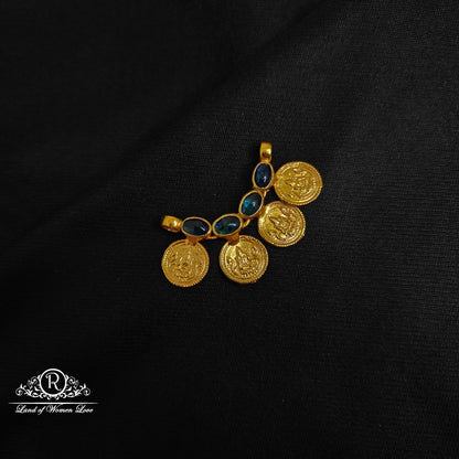 92.5 silver lakshmi devi mala locket-rcp126 92.5 silver ramala jewelry / ramala collections