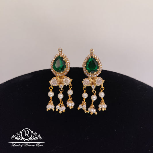 earrings beautiful silver earrings-rc145-95np01 92.5 silver ramala jewelry / ramala collections