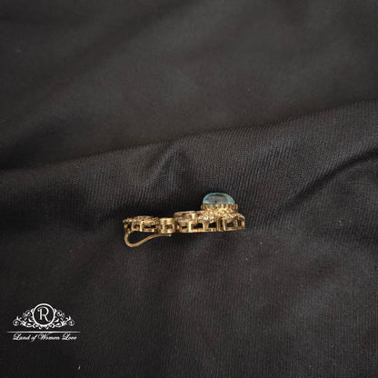 92.5 Silver Simple and cute Victorian pendant -RCP127