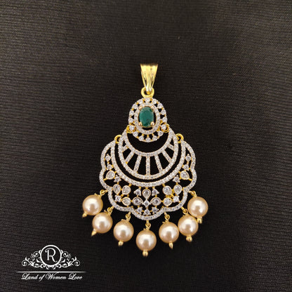 diamond finishing silver locket-rc85-90cp025 92.5 silver ramala jewelry / ramala collections