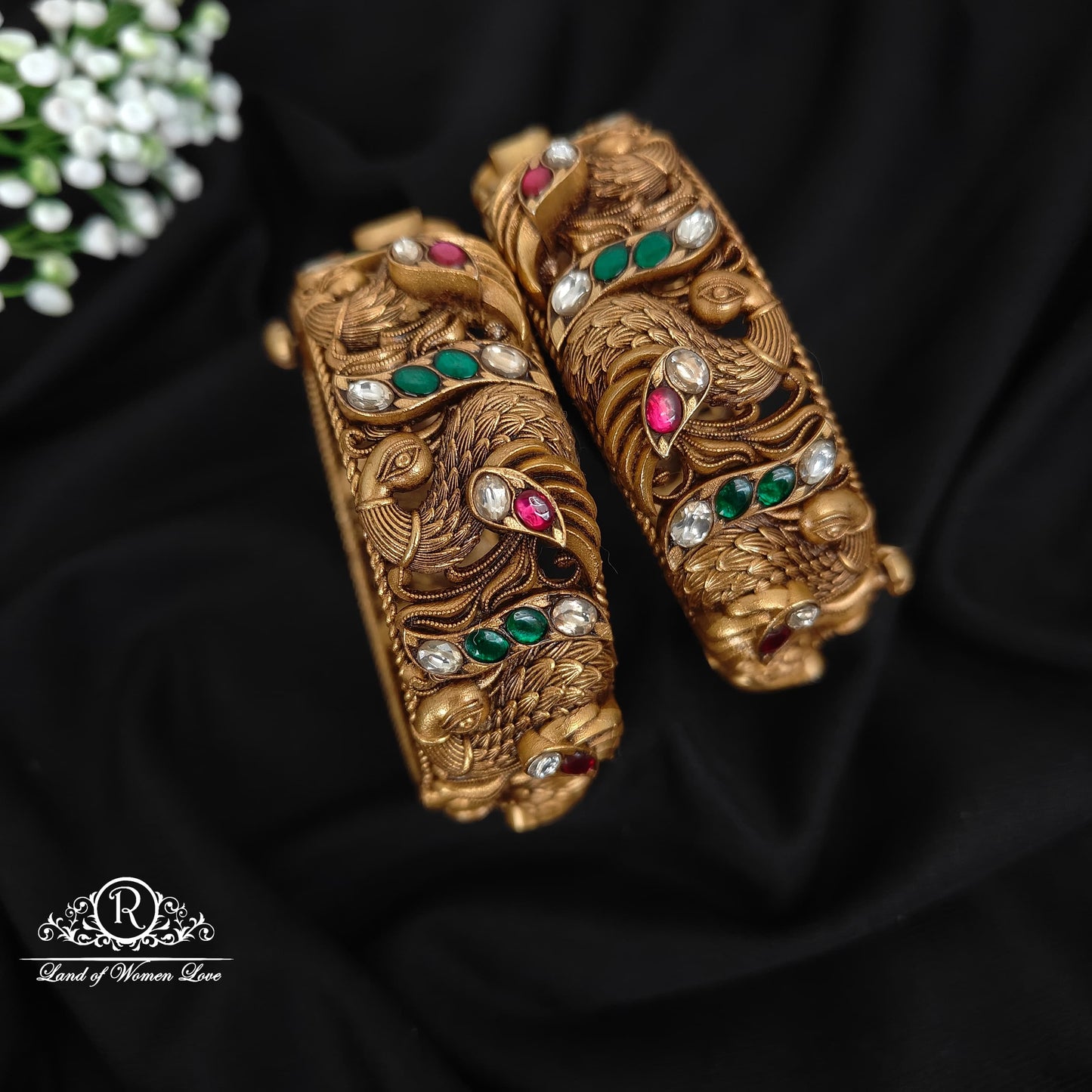 earrings 92.5 silver simple and cute bangles - rc061m1187 92.5 silver ramala jewelry / ramala collections