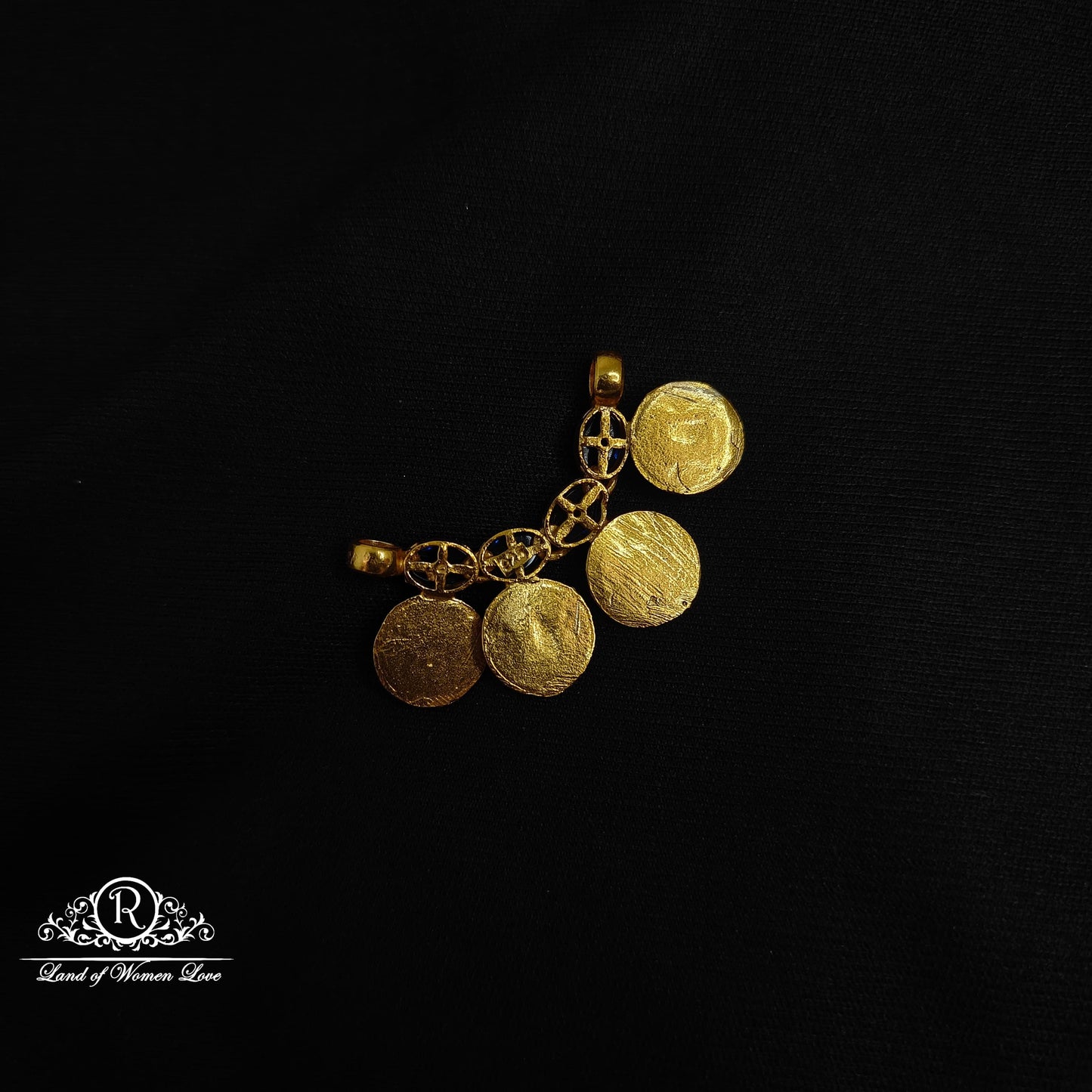 92.5 Silver Lakshmi devi Mala locket-RCP126