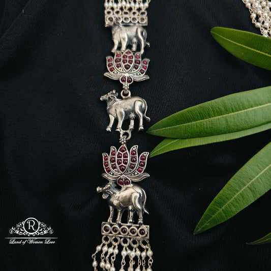 Pearl Silver Mala-RCP085