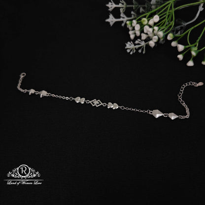 bracelet simple silver bracelet-rcg261 92.5 silver ramala jewelry / ramala collections