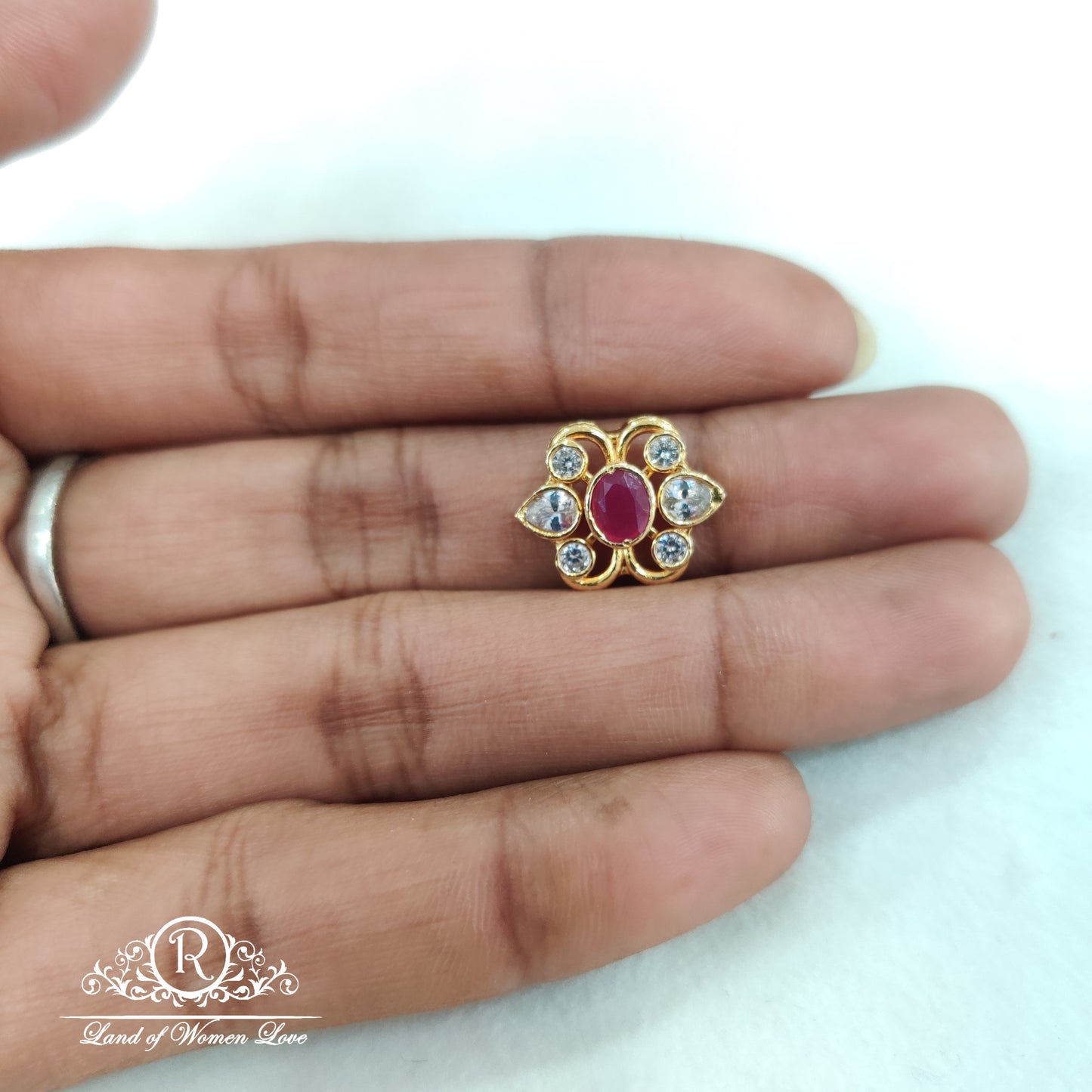 92.5 silver side locket beads making rckb19 92.5 silver ramala jewelry / ramala collections