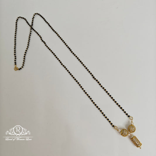 92.5 silver black beads with cz- balls-rch796 cz 92.5 silver ramala jewelry / ramala collections